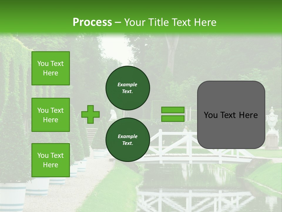 Lush Pond Season PowerPoint Template