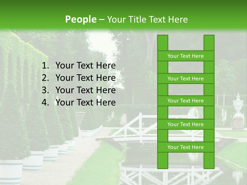 Lush Pond Season PowerPoint Template