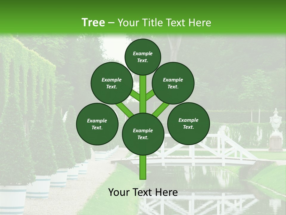 Lush Pond Season PowerPoint Template