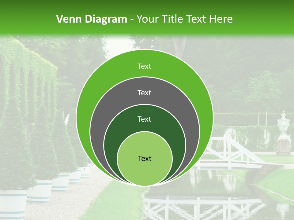 Lush Pond Season PowerPoint Template