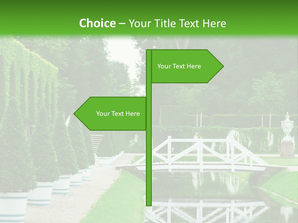 Lush Pond Season PowerPoint Template