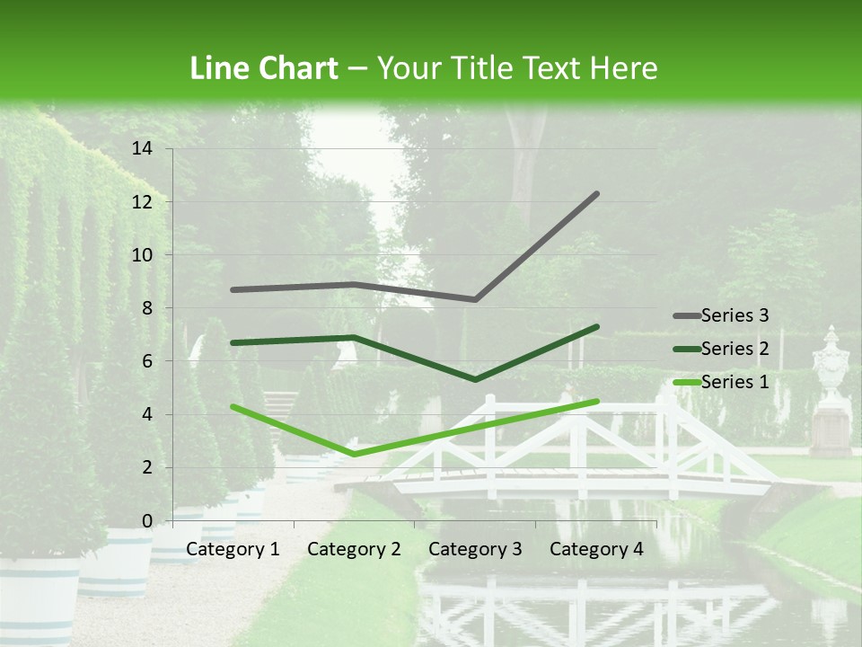 Lush Pond Season PowerPoint Template