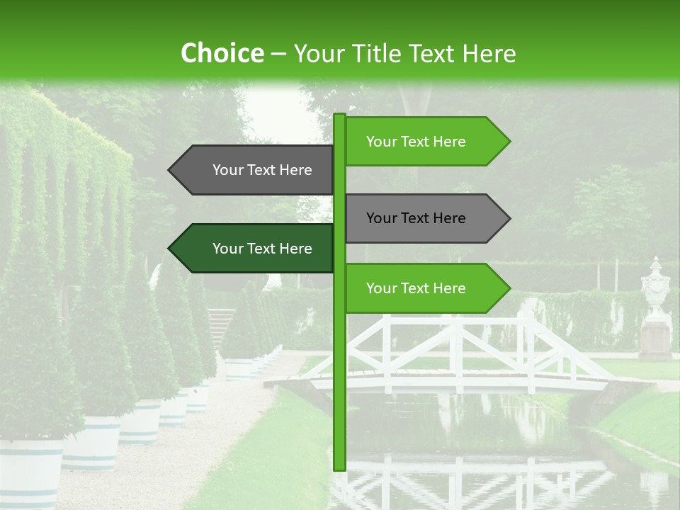 Lush Pond Season PowerPoint Template