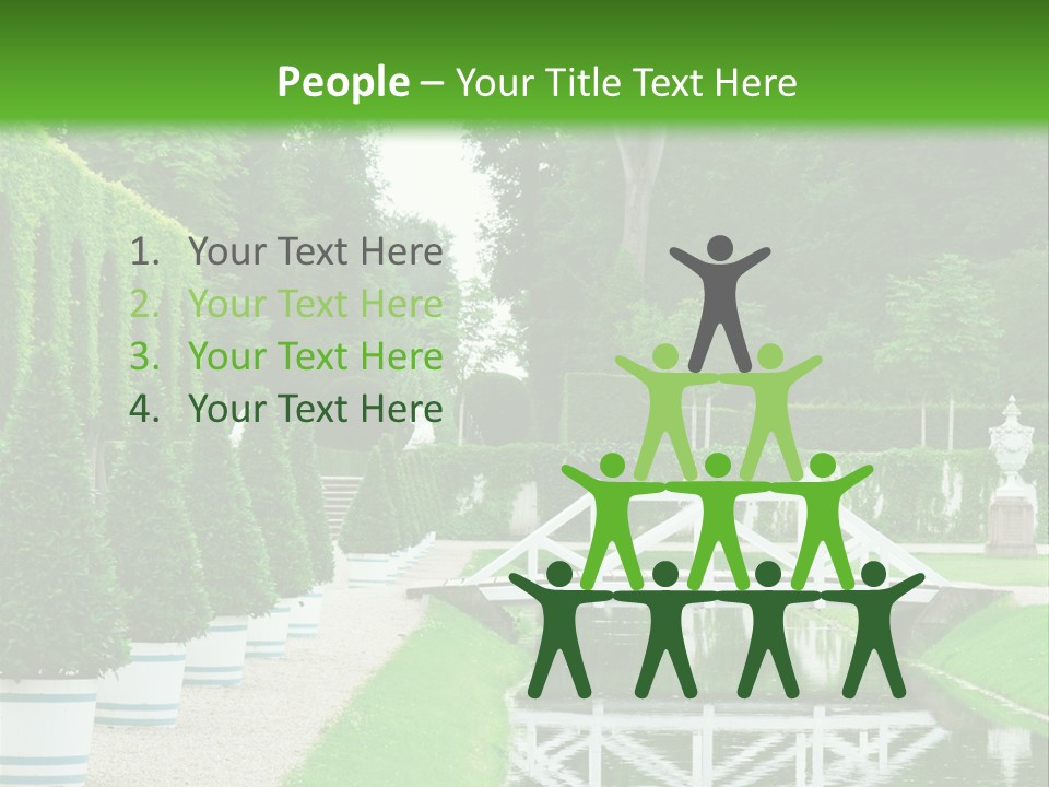 Lush Pond Season PowerPoint Template