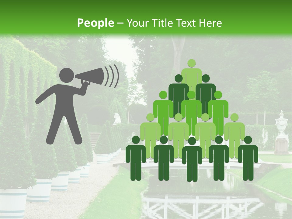 Lush Pond Season PowerPoint Template