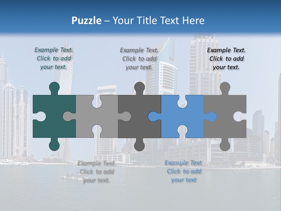 White Furniture Modern PowerPoint Template