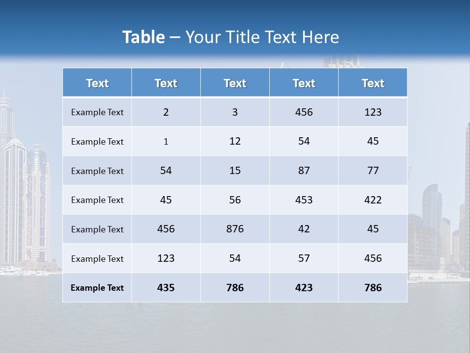 White Furniture Modern PowerPoint Template