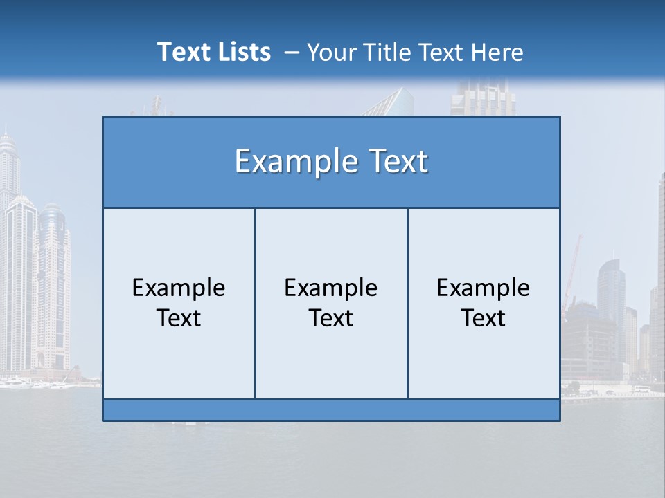 White Furniture Modern PowerPoint Template