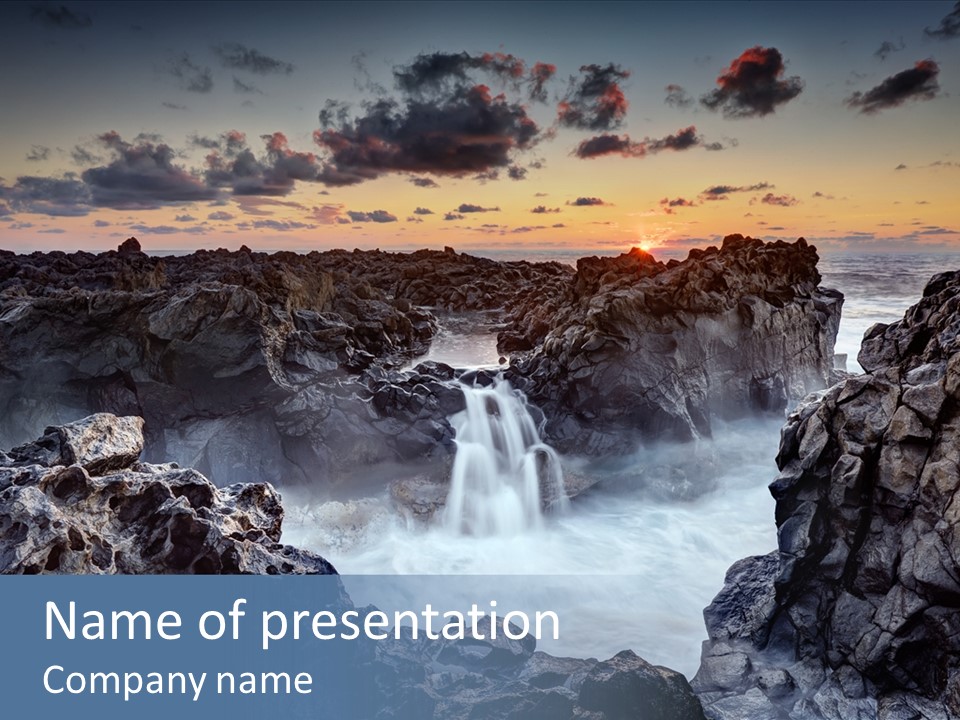 Element Tropical Dangerous PowerPoint Template