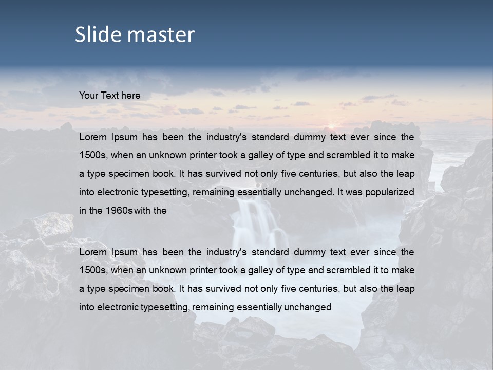 Element Tropical Dangerous PowerPoint Template