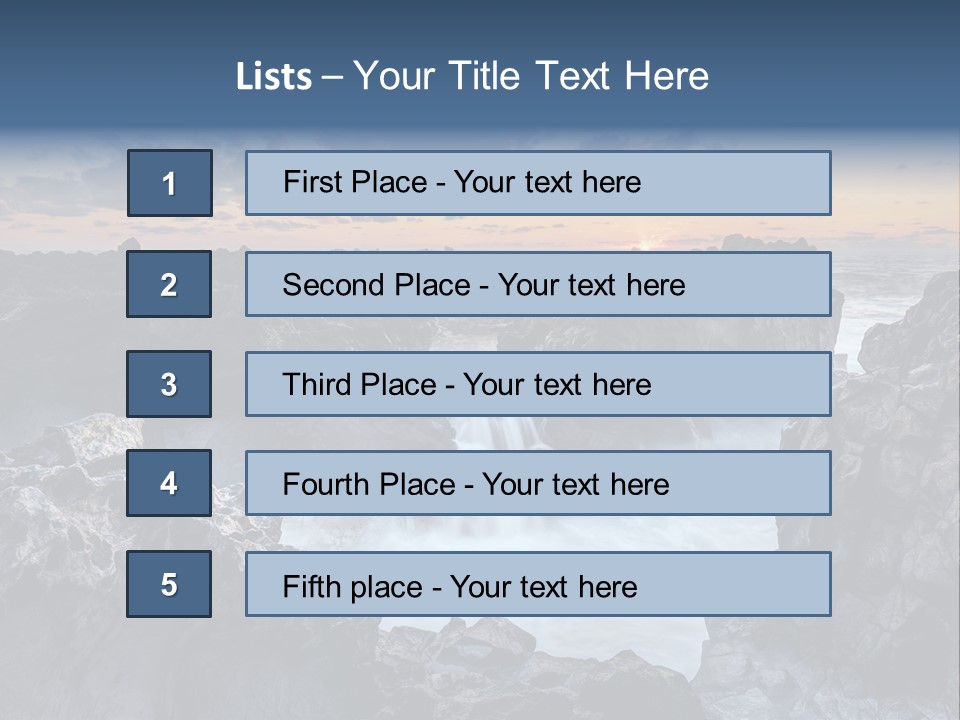 Element Tropical Dangerous PowerPoint Template