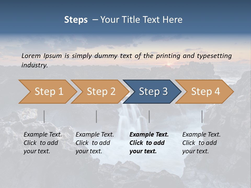 Element Tropical Dangerous PowerPoint Template