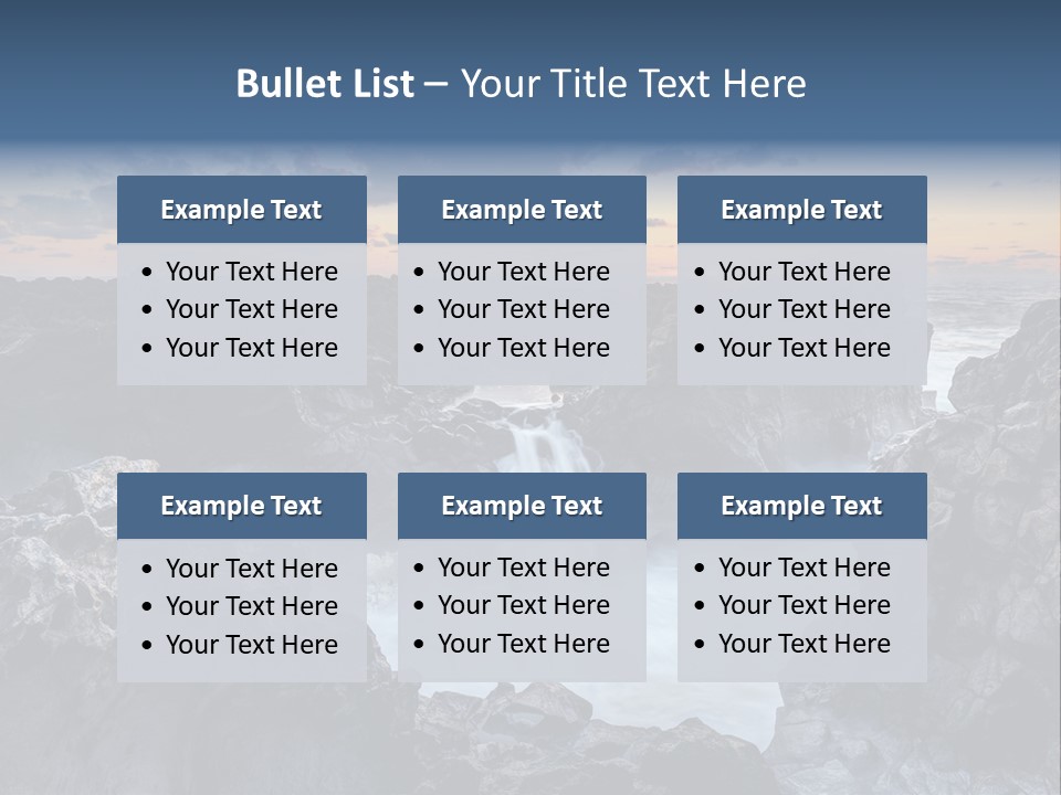 Element Tropical Dangerous PowerPoint Template
