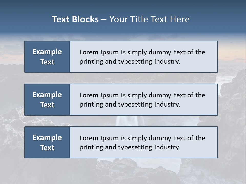 Element Tropical Dangerous PowerPoint Template
