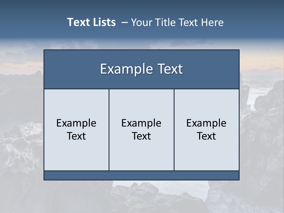 Element Tropical Dangerous PowerPoint Template