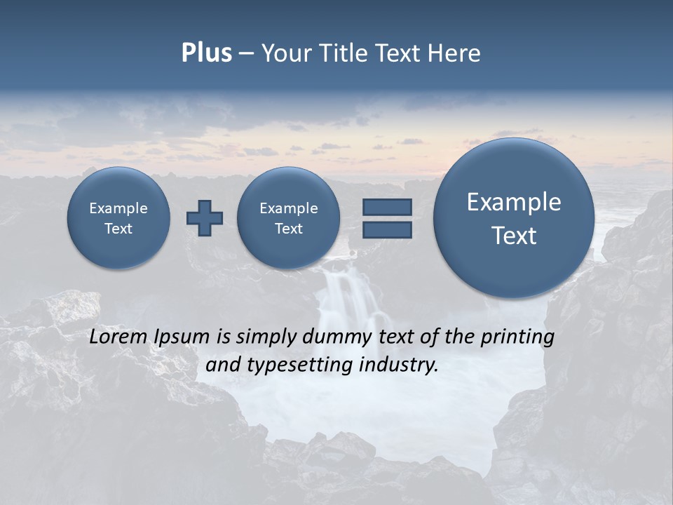 Element Tropical Dangerous PowerPoint Template