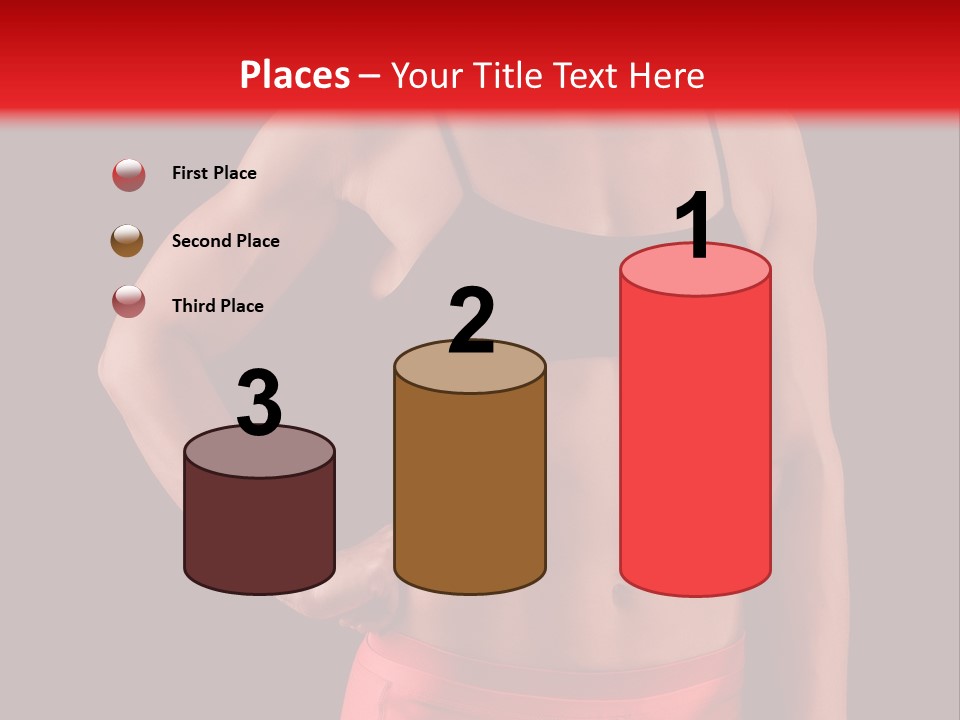 Sport Athlete Isolated PowerPoint Template