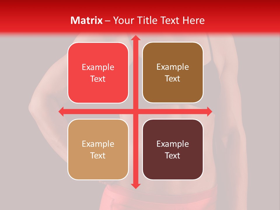 Sport Athlete Isolated PowerPoint Template