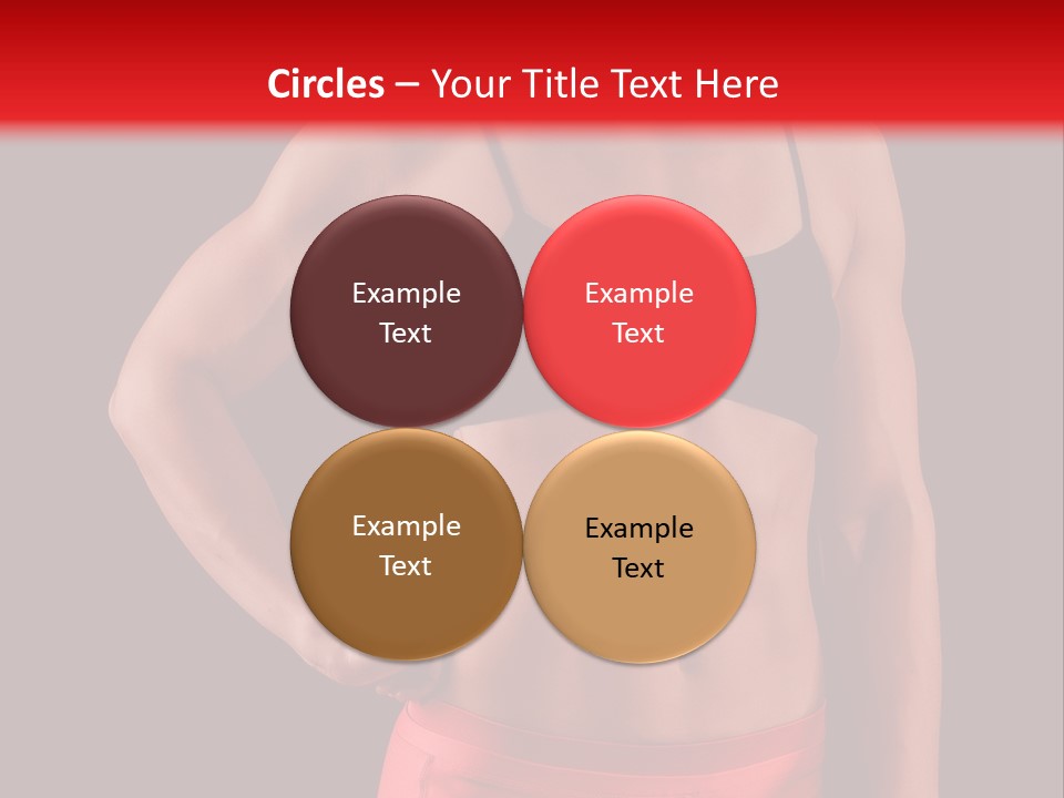 Sport Athlete Isolated PowerPoint Template