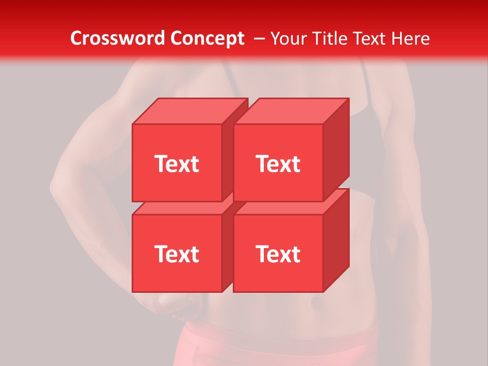 Sport Athlete Isolated PowerPoint Template