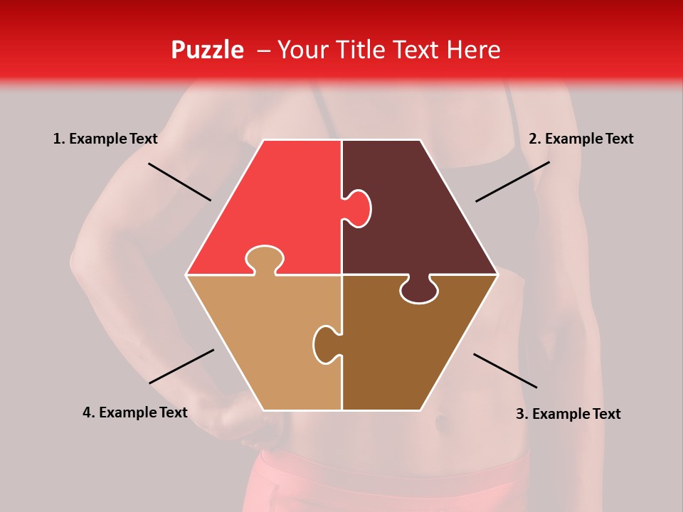 Sport Athlete Isolated PowerPoint Template