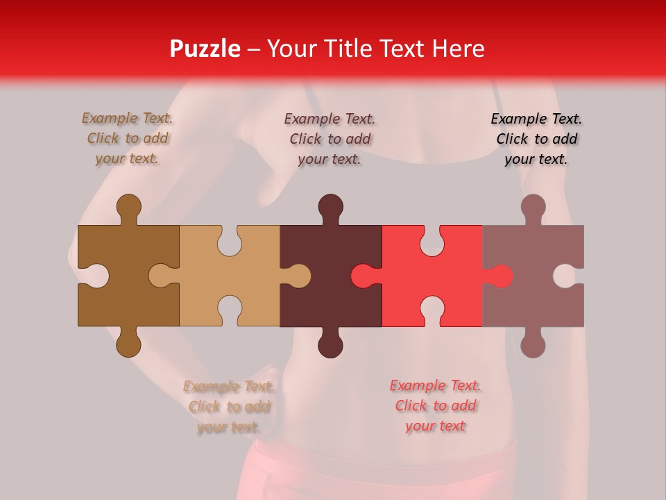 Sport Athlete Isolated PowerPoint Template