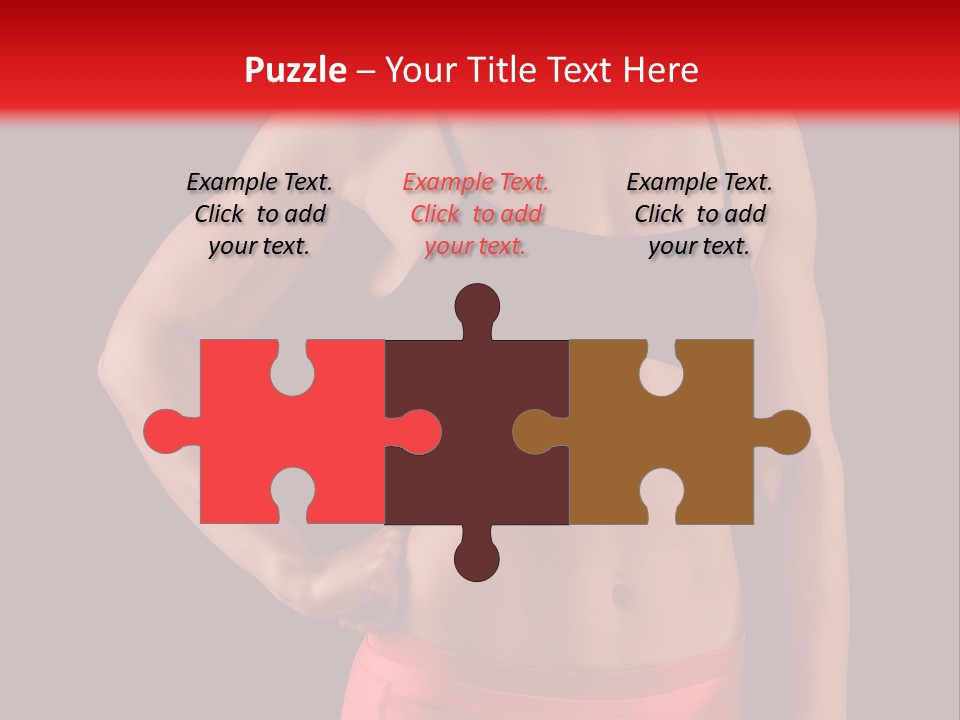 Sport Athlete Isolated PowerPoint Template