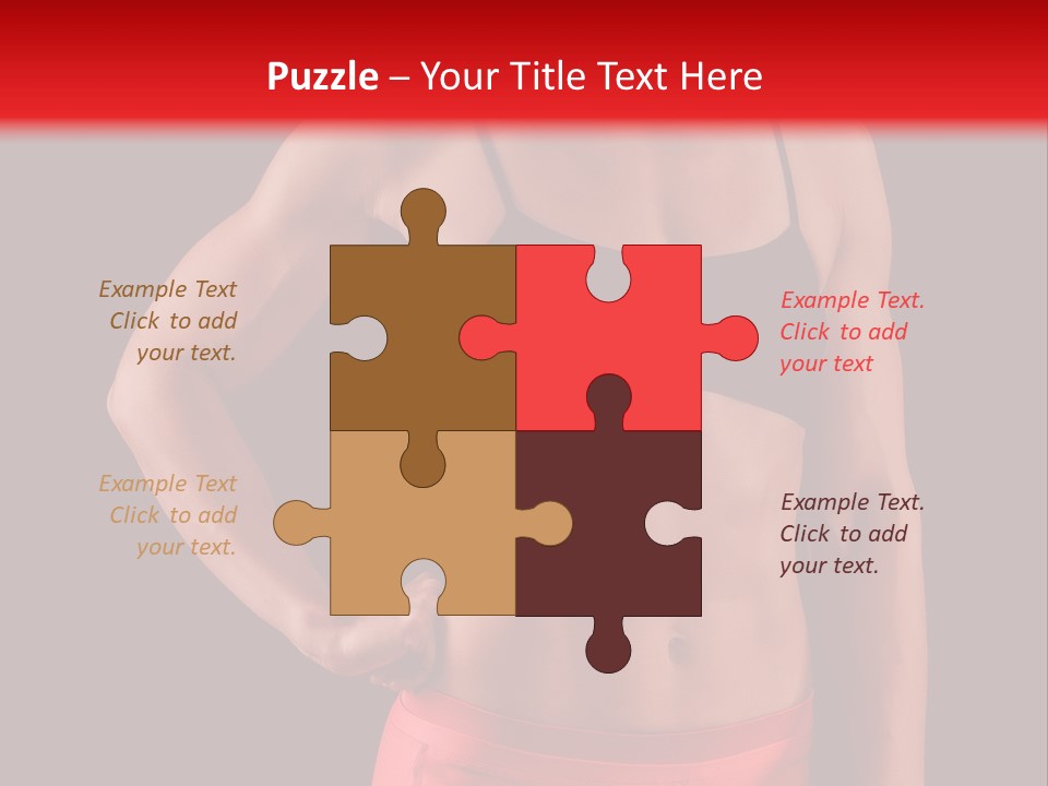 Sport Athlete Isolated PowerPoint Template