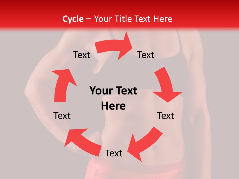 Sport Athlete Isolated PowerPoint Template