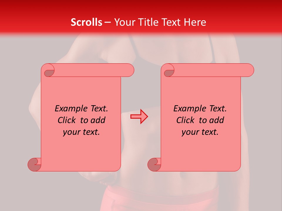 Sport Athlete Isolated PowerPoint Template