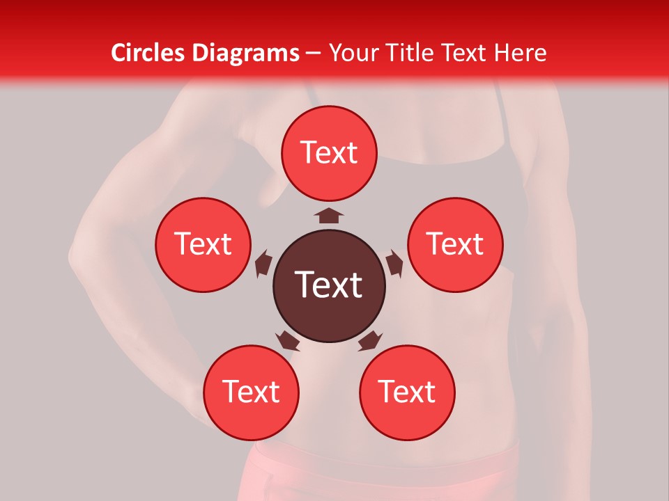 Sport Athlete Isolated PowerPoint Template