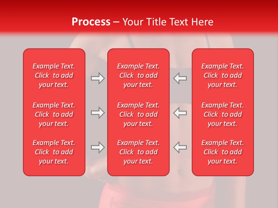Sport Athlete Isolated PowerPoint Template