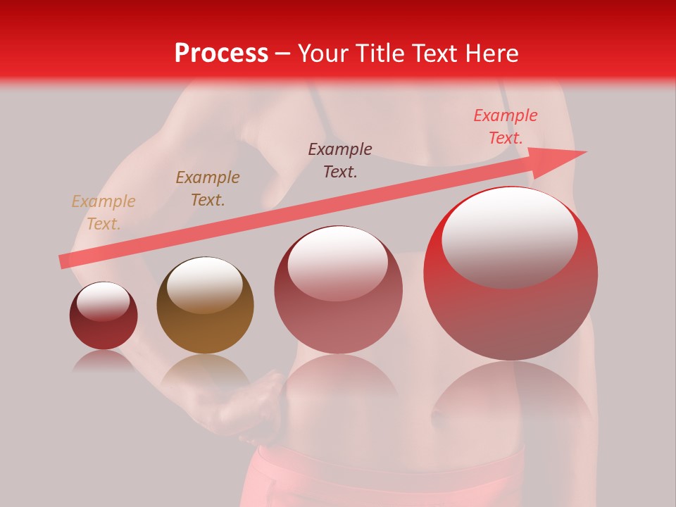 Sport Athlete Isolated PowerPoint Template