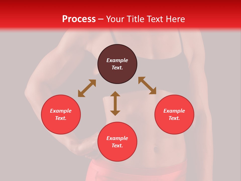 Sport Athlete Isolated PowerPoint Template