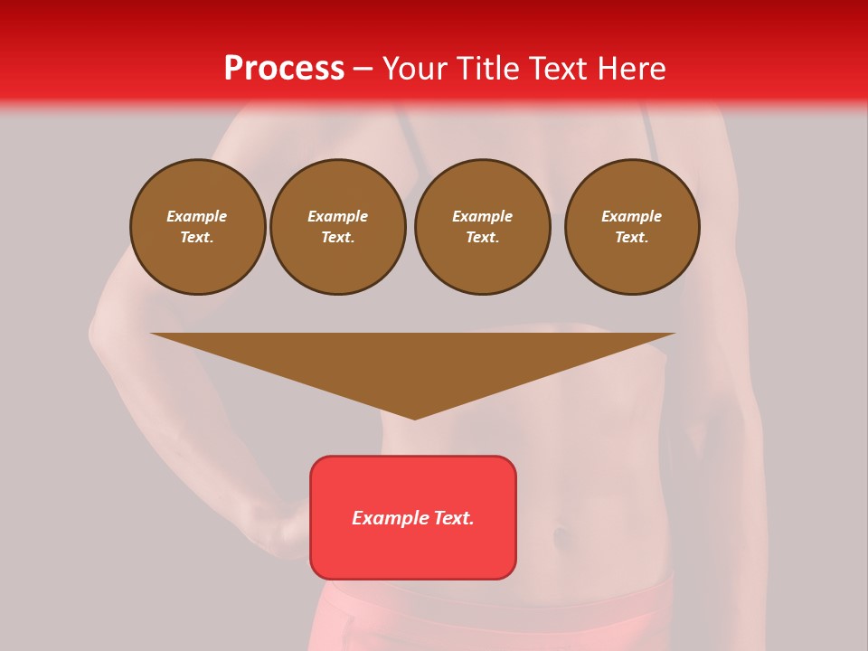 Sport Athlete Isolated PowerPoint Template