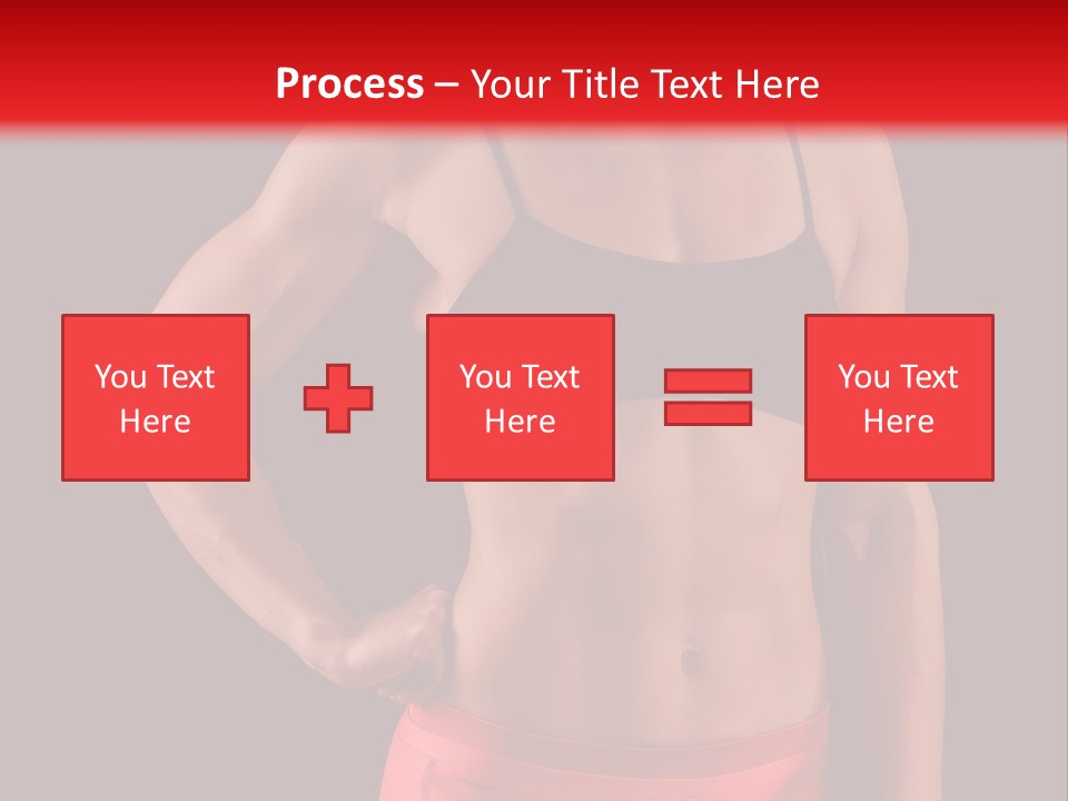 Sport Athlete Isolated PowerPoint Template