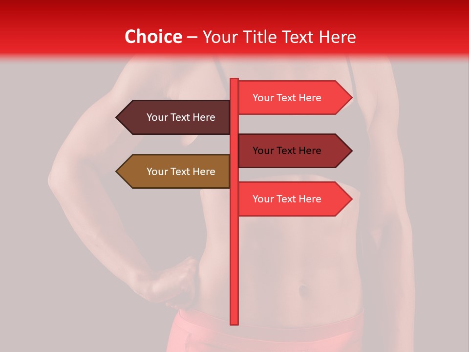 Sport Athlete Isolated PowerPoint Template