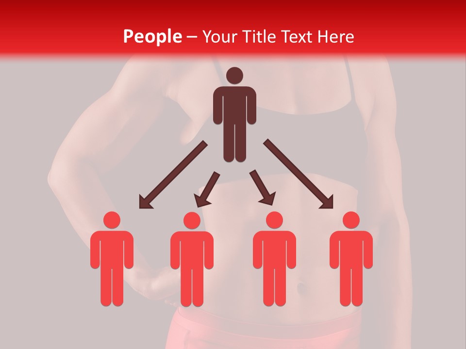 Sport Athlete Isolated PowerPoint Template