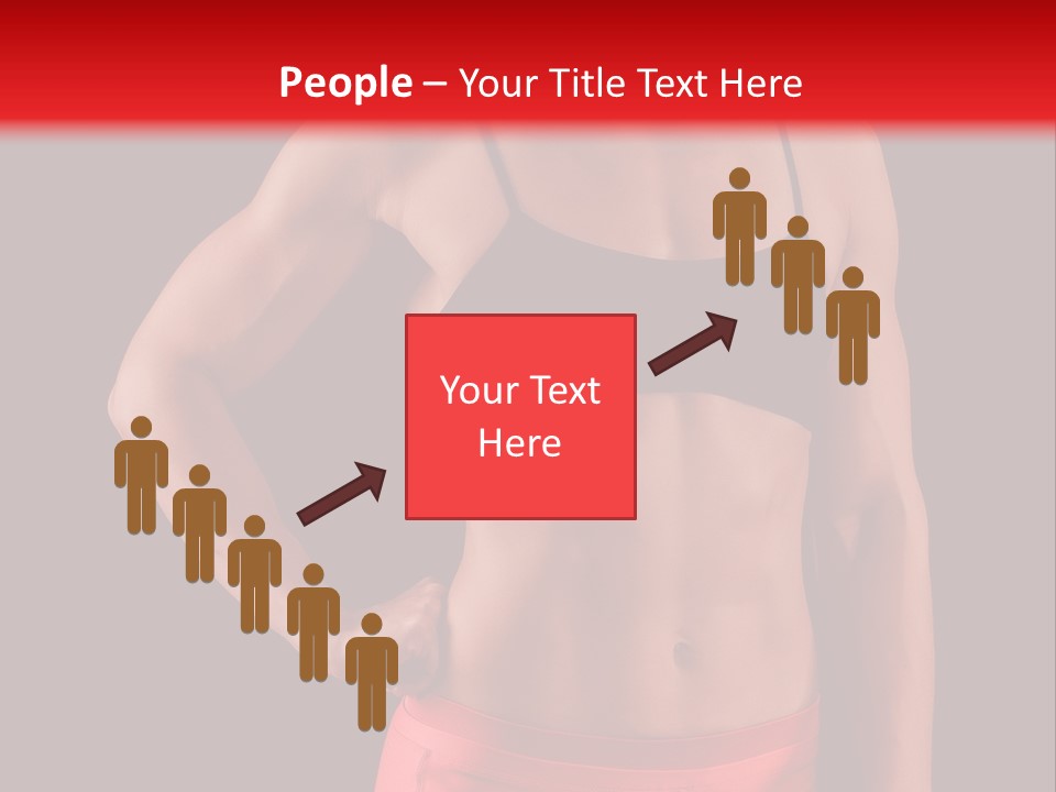 Sport Athlete Isolated PowerPoint Template