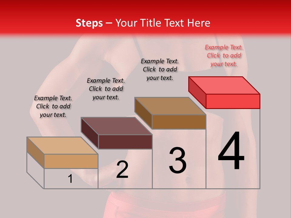 Sport Athlete Isolated PowerPoint Template