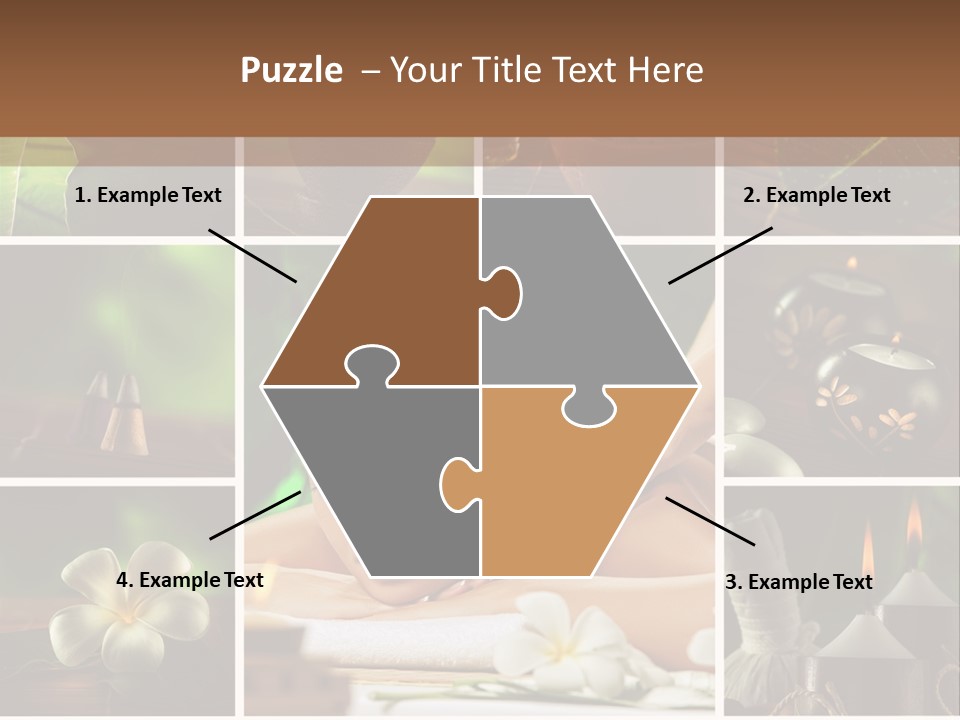 Woman Salt Wellness PowerPoint Template