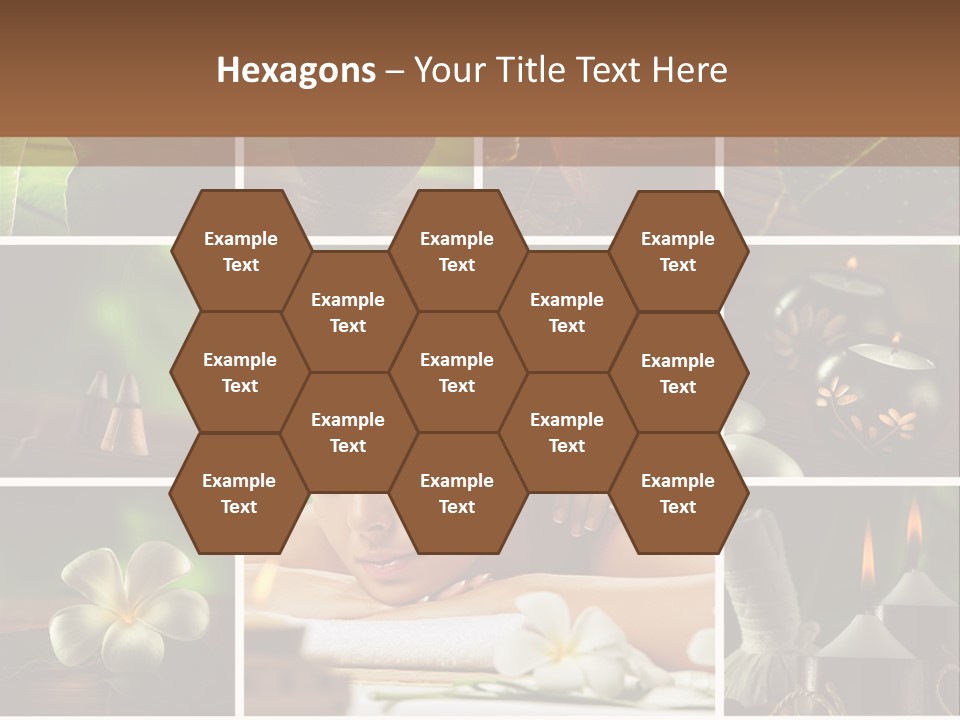 Woman Salt Wellness PowerPoint Template