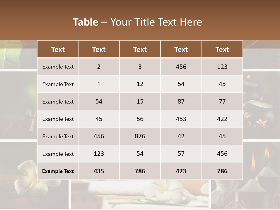 Woman Salt Wellness PowerPoint Template