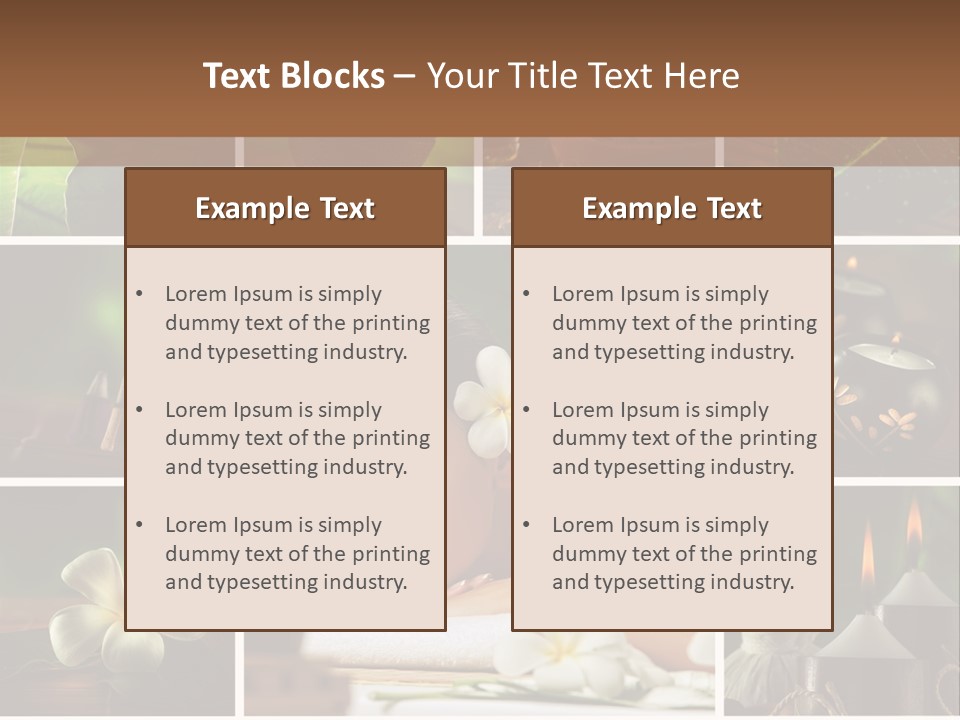 Woman Salt Wellness PowerPoint Template