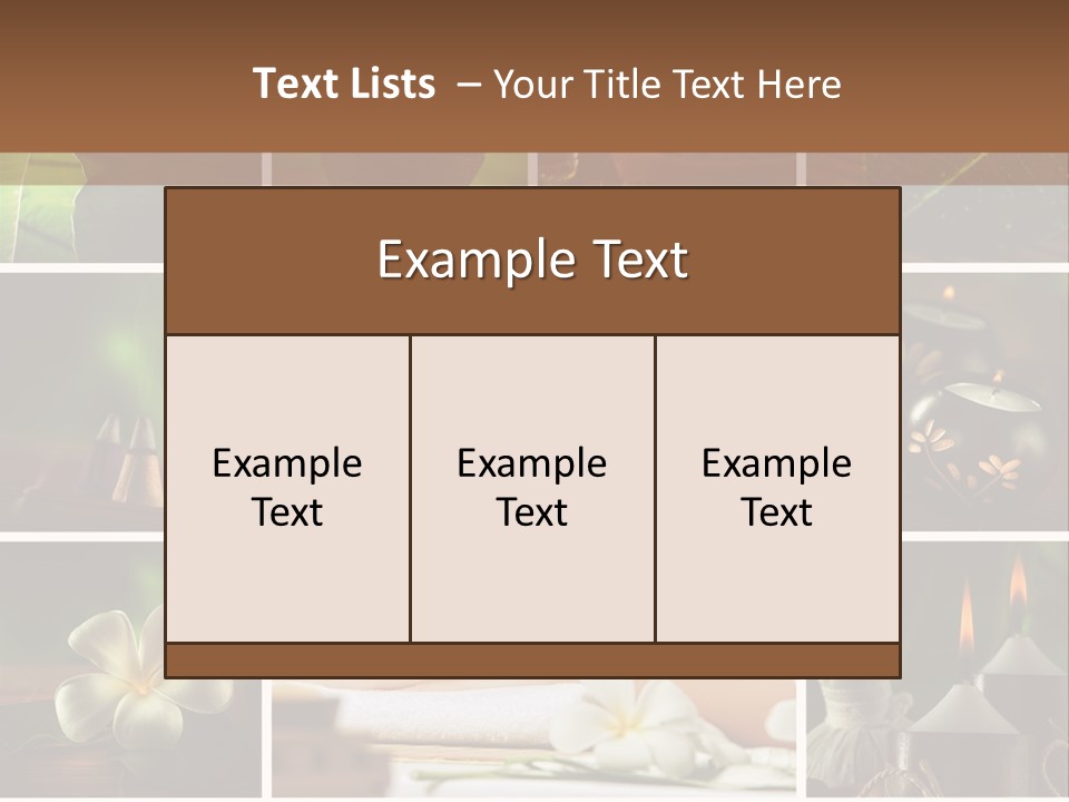 Woman Salt Wellness PowerPoint Template