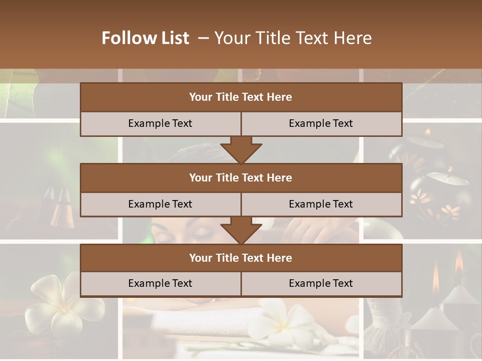 Woman Salt Wellness PowerPoint Template