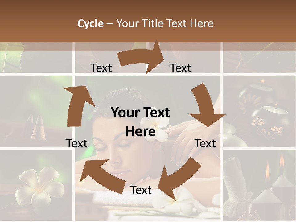 Woman Salt Wellness PowerPoint Template