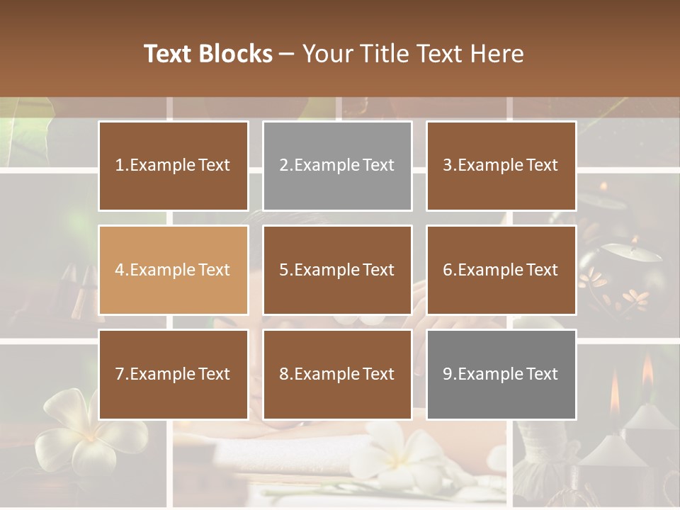 Woman Salt Wellness PowerPoint Template