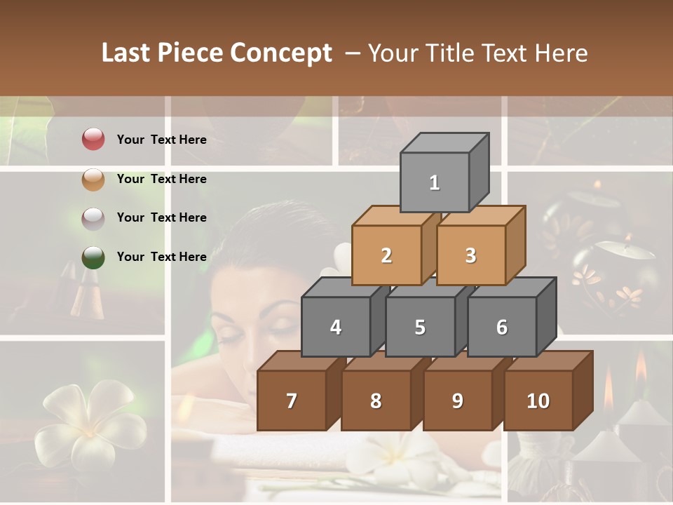 Woman Salt Wellness PowerPoint Template