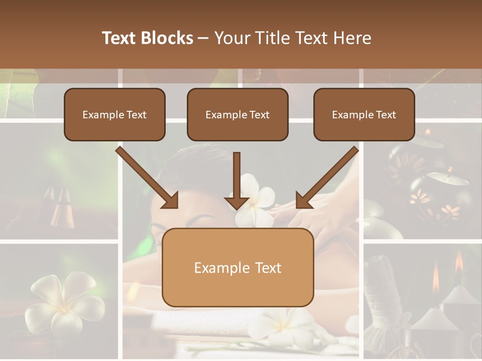 Woman Salt Wellness PowerPoint Template